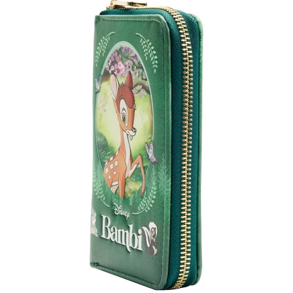 Loungefly Disney Bambi Storybook Purse And Wallet Set - Picture 10 of 13